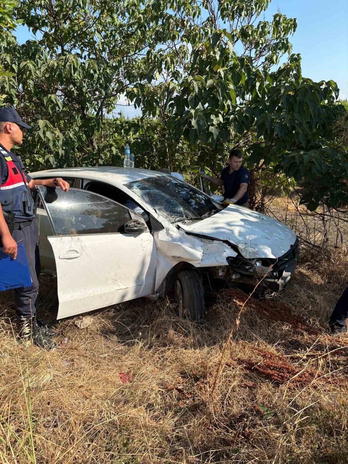 Gönen’de trafik kazası: 1 yaralı