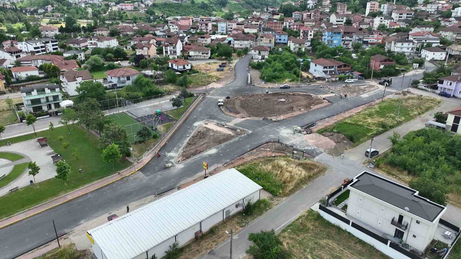 Başiskele’deki kavşak düzenleme projesinde sona gelindi