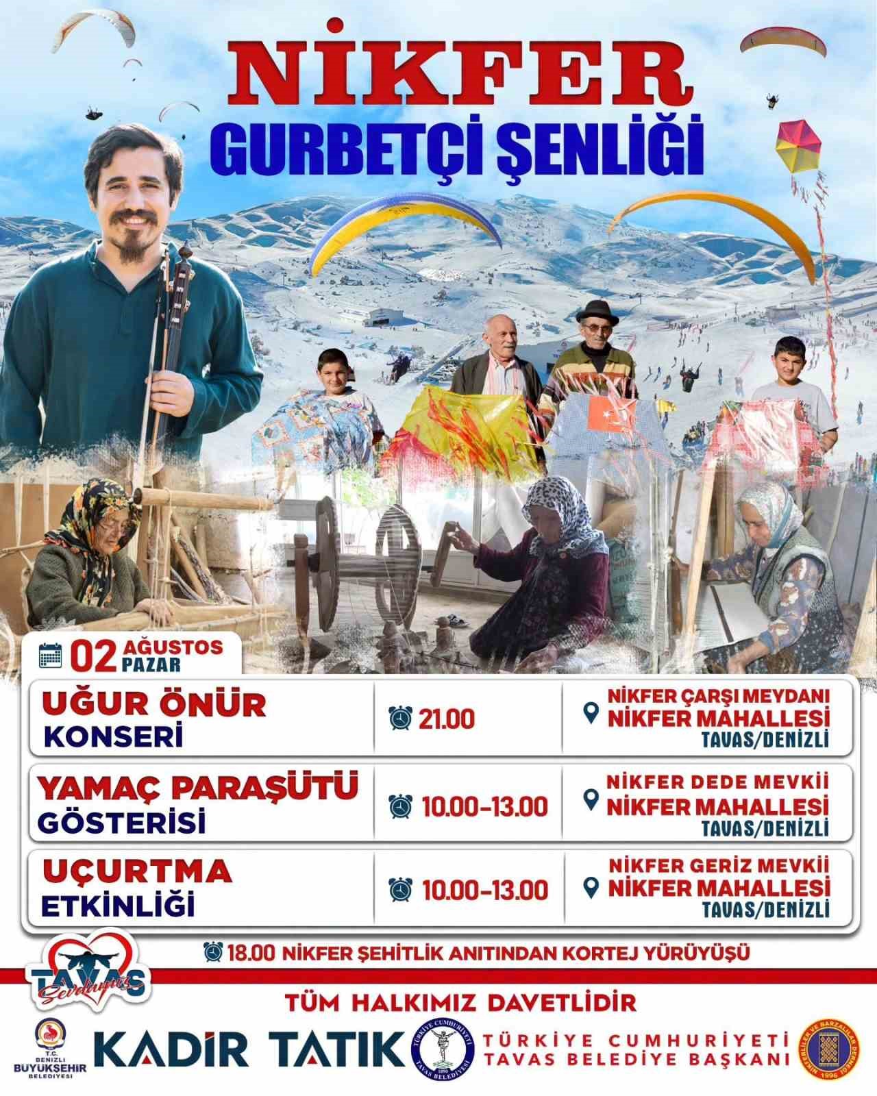 Nikfer Gurbetçi Şenliği için geri sayım başladı