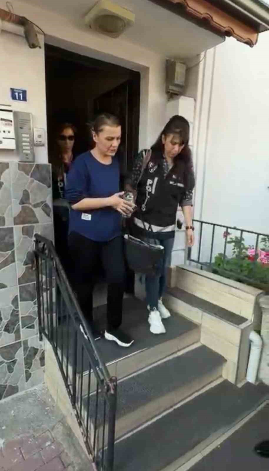 Başkan Fatma Kaplan Hürriyet’in, polis aracına bindiği anların görüntüsü ortaya çıktı