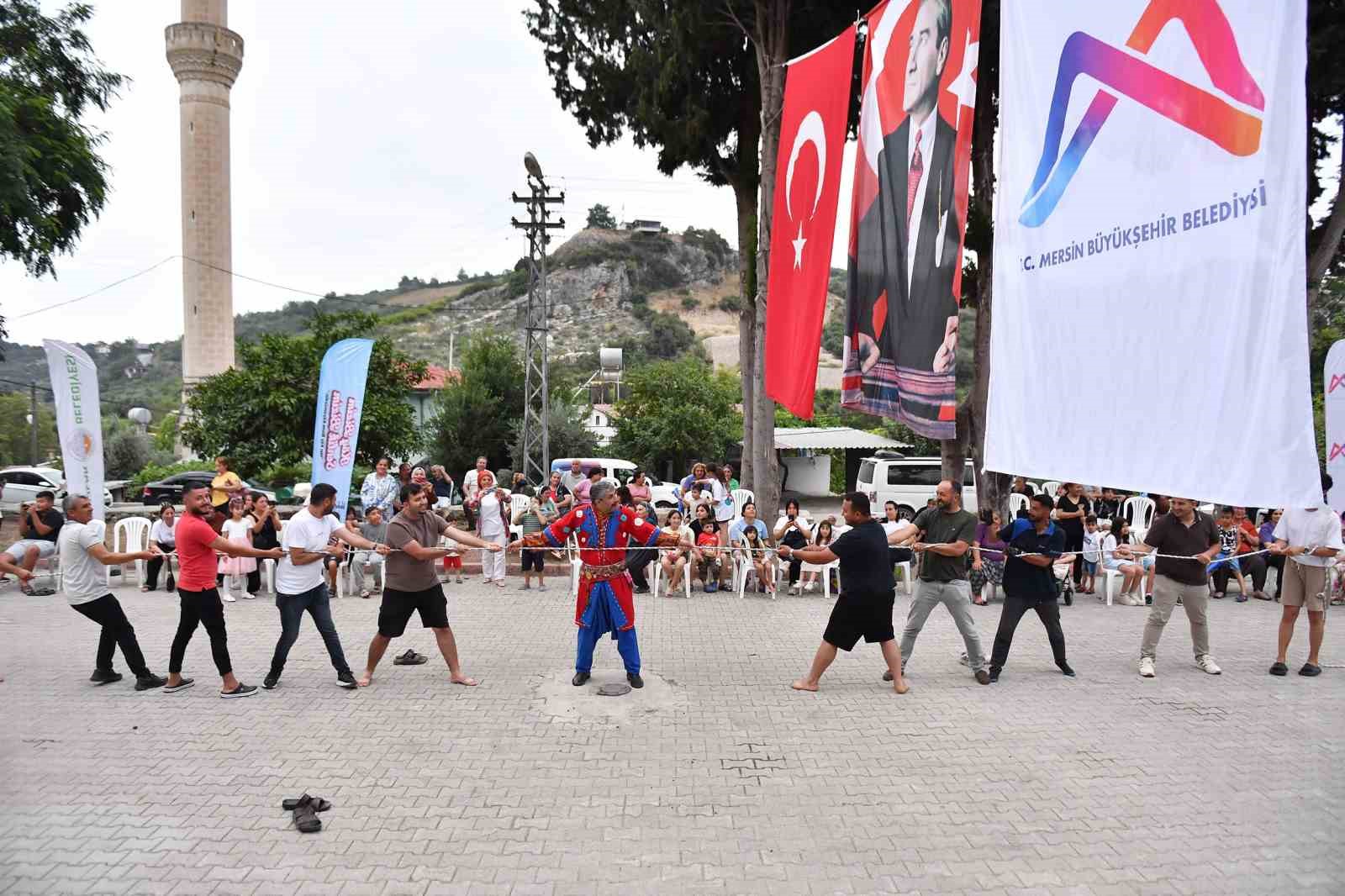 Mersin’de ’Köy Bizim Şenlik Bizim’ etkinlikleri başladı