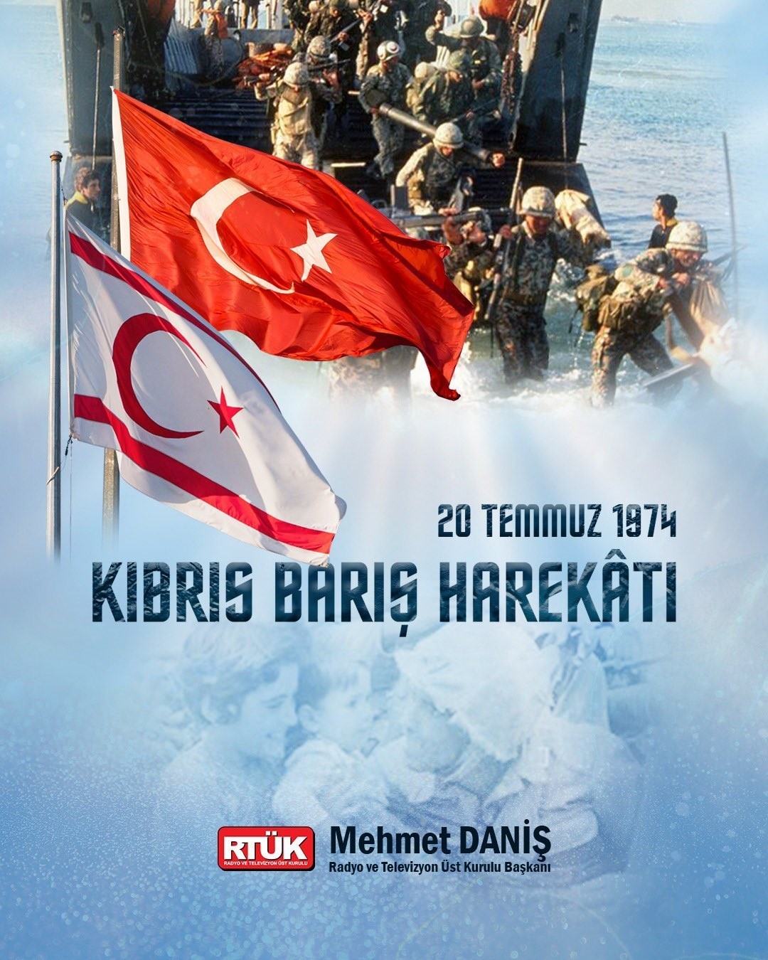 RTÜK Başkanı Daniş: "52 yıl önce tarih sadece bir askeri harekata değil; güçlü bir iradeye şahitlik etti"