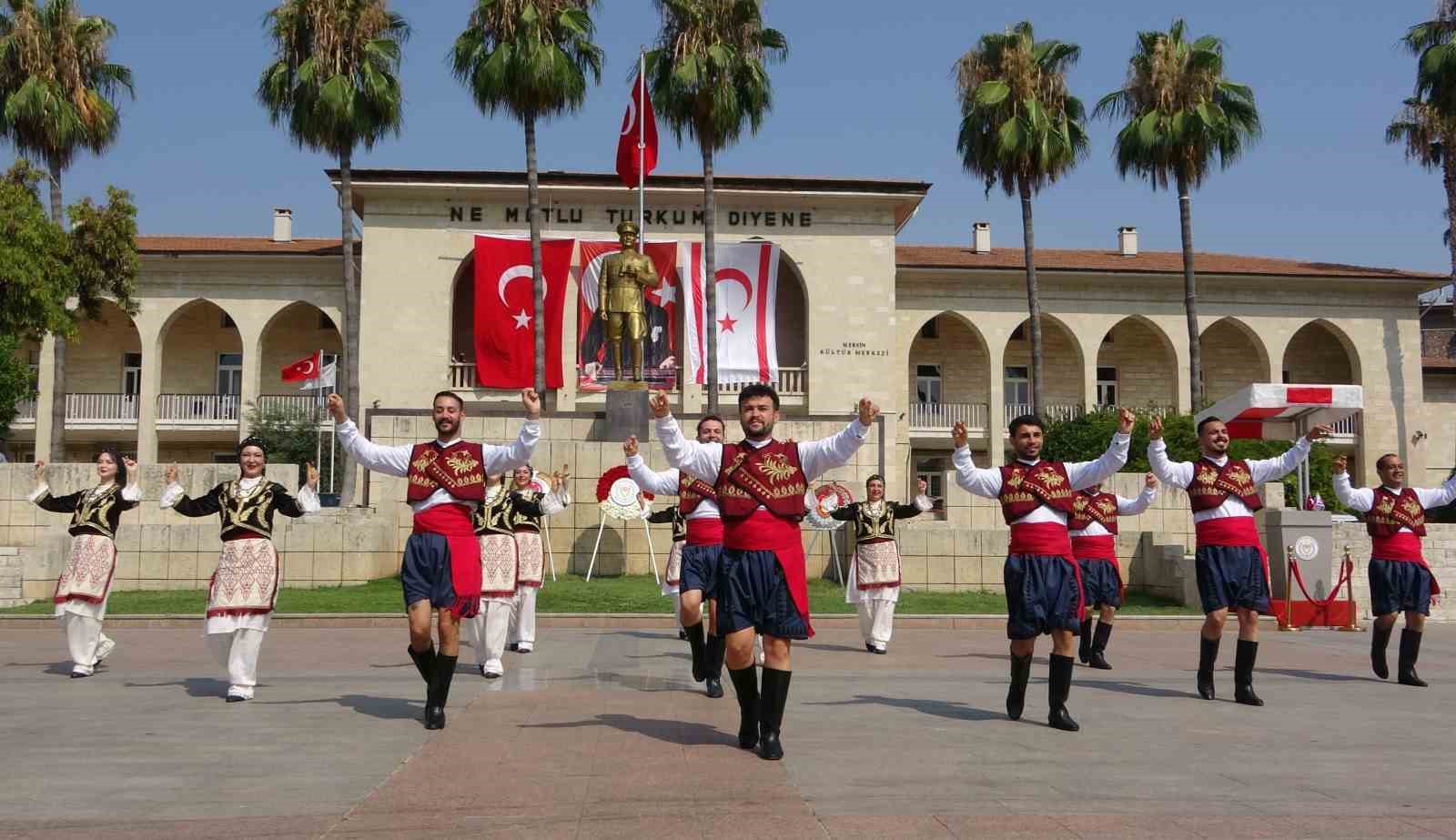 Mersin’de Kıbrıs Barış Harekatının 52. yıl dönümü törenle kutlandı