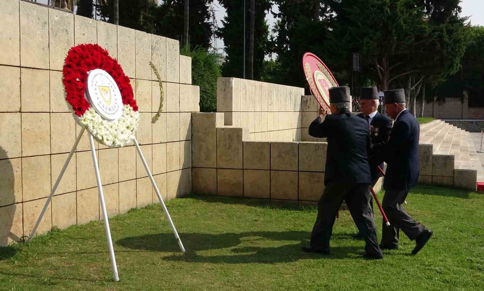 Mersin’de Kıbrıs Barış Harekatının 52. yıl dönümü törenle kutlandı