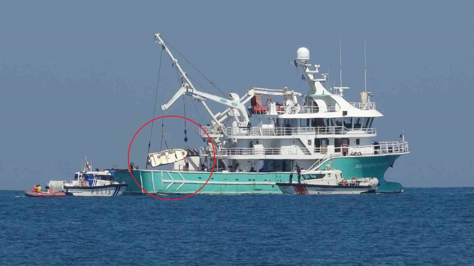 Samsun’daki aile faciasında tekne bulundu, 1 kişi aranıyor