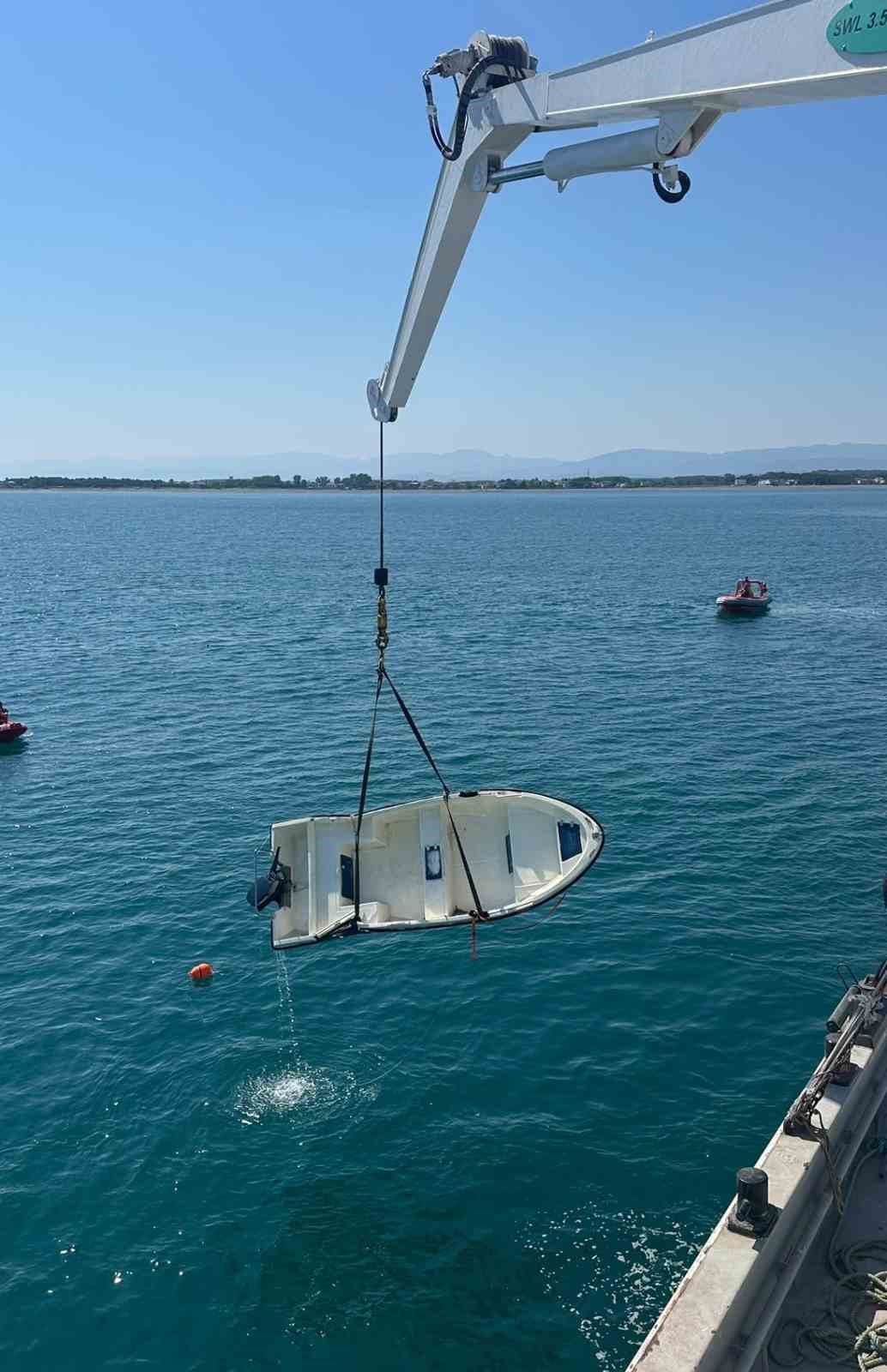 Samsun’daki aile faciasında tekne bulundu, 1 kişi aranıyor