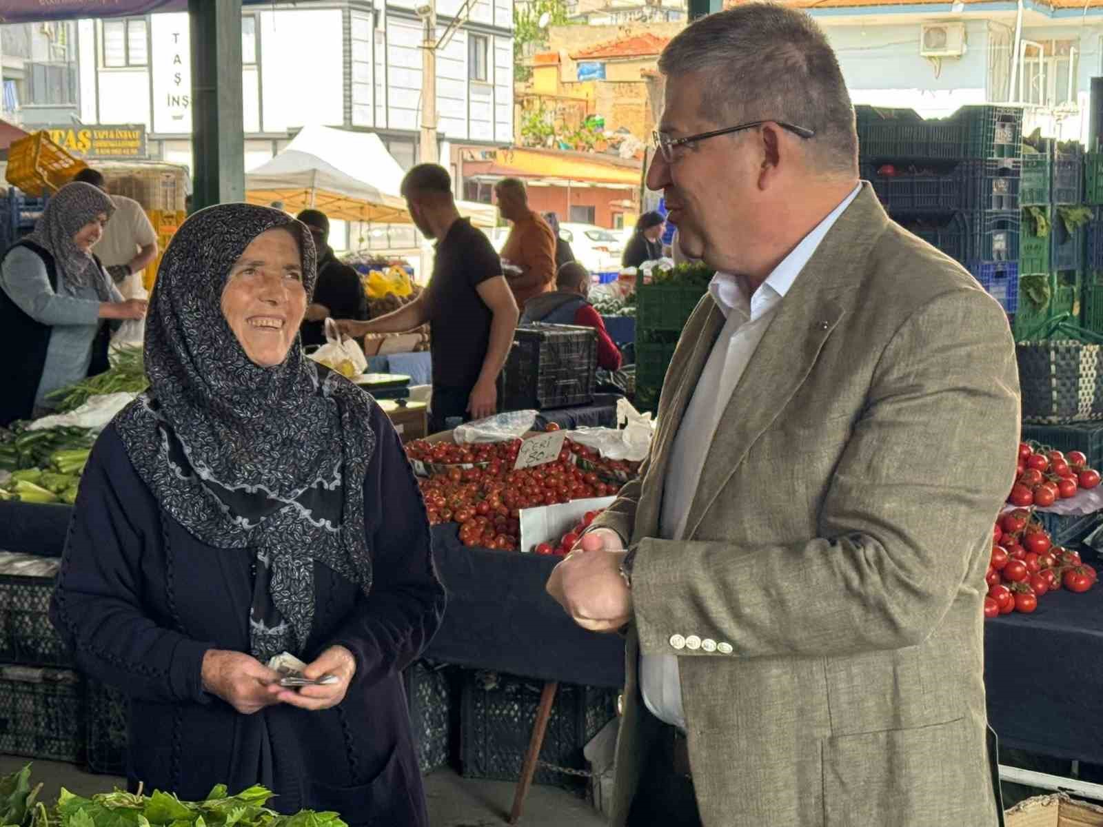 Denizli sokaklarında AK Parti rüzgarı esiyor