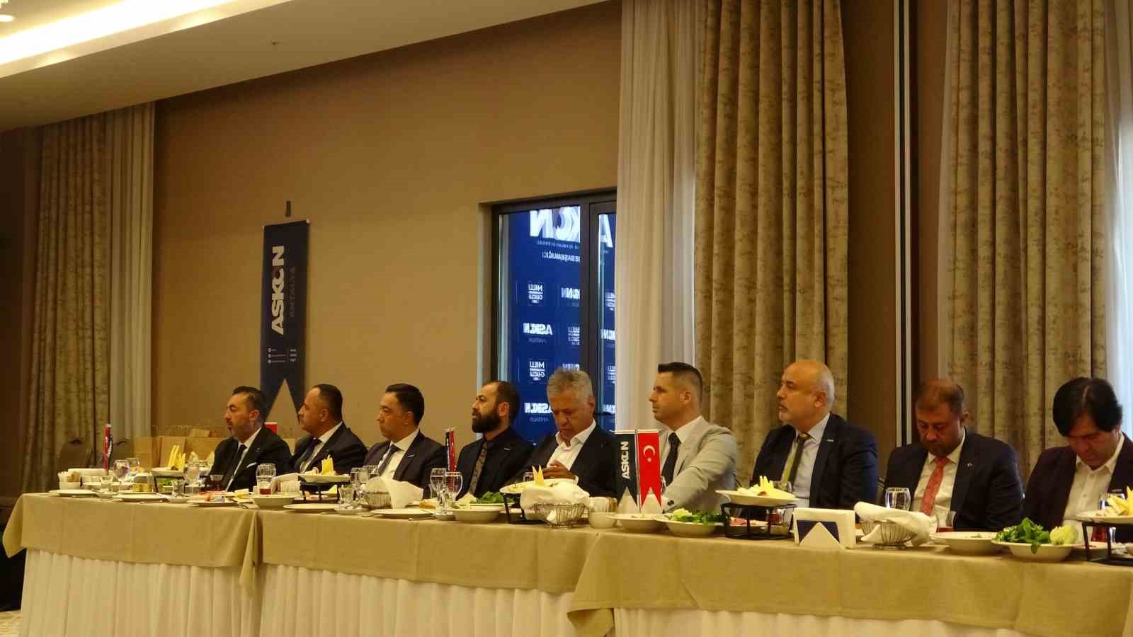 ASKON Antalya Şube Başkanı Kacar: ’’Göreve geldiğimiz günden bugünlere kadar üyelerimiz arasında 650 milyon TL’nin üzerinde ticaret hacmi oluşmuştur"
