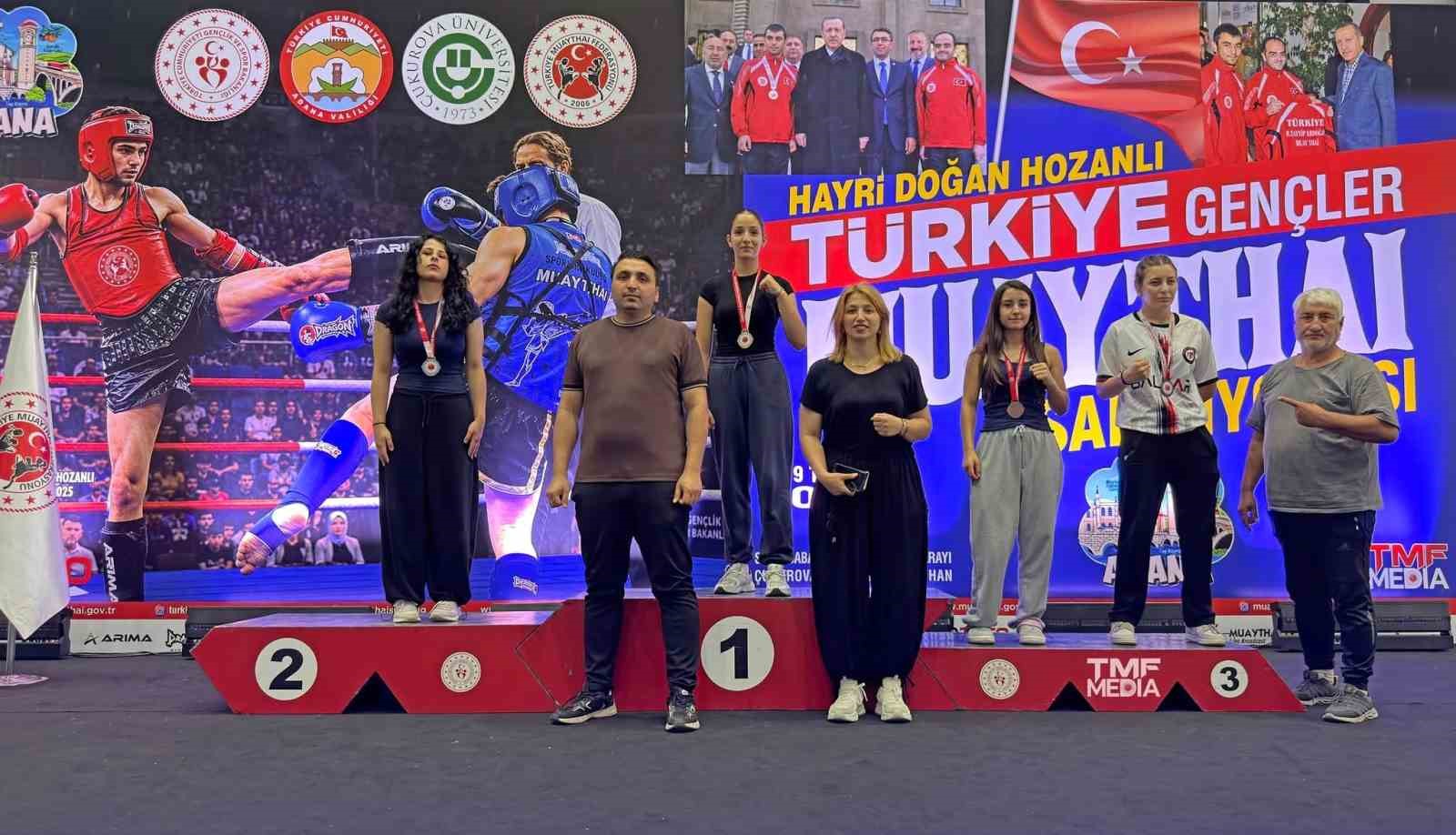 Niğdeli Muay Thai sporcularından Türkiye Şampiyonası’nda büyük başarı