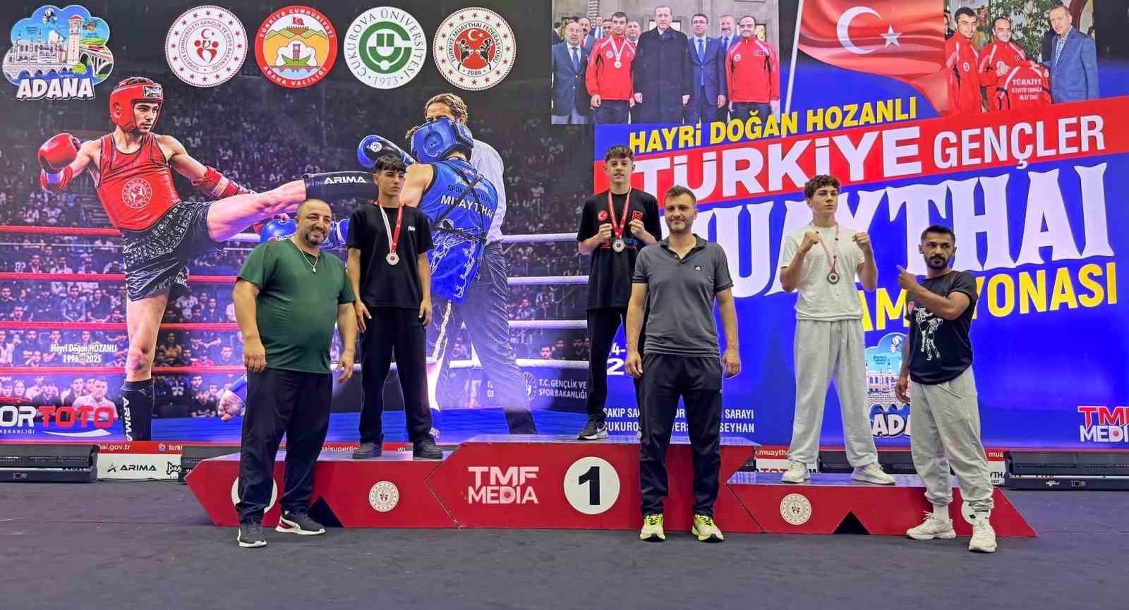 Niğdeli Muay Thai sporcularından Türkiye Şampiyonası’nda büyük başarı
