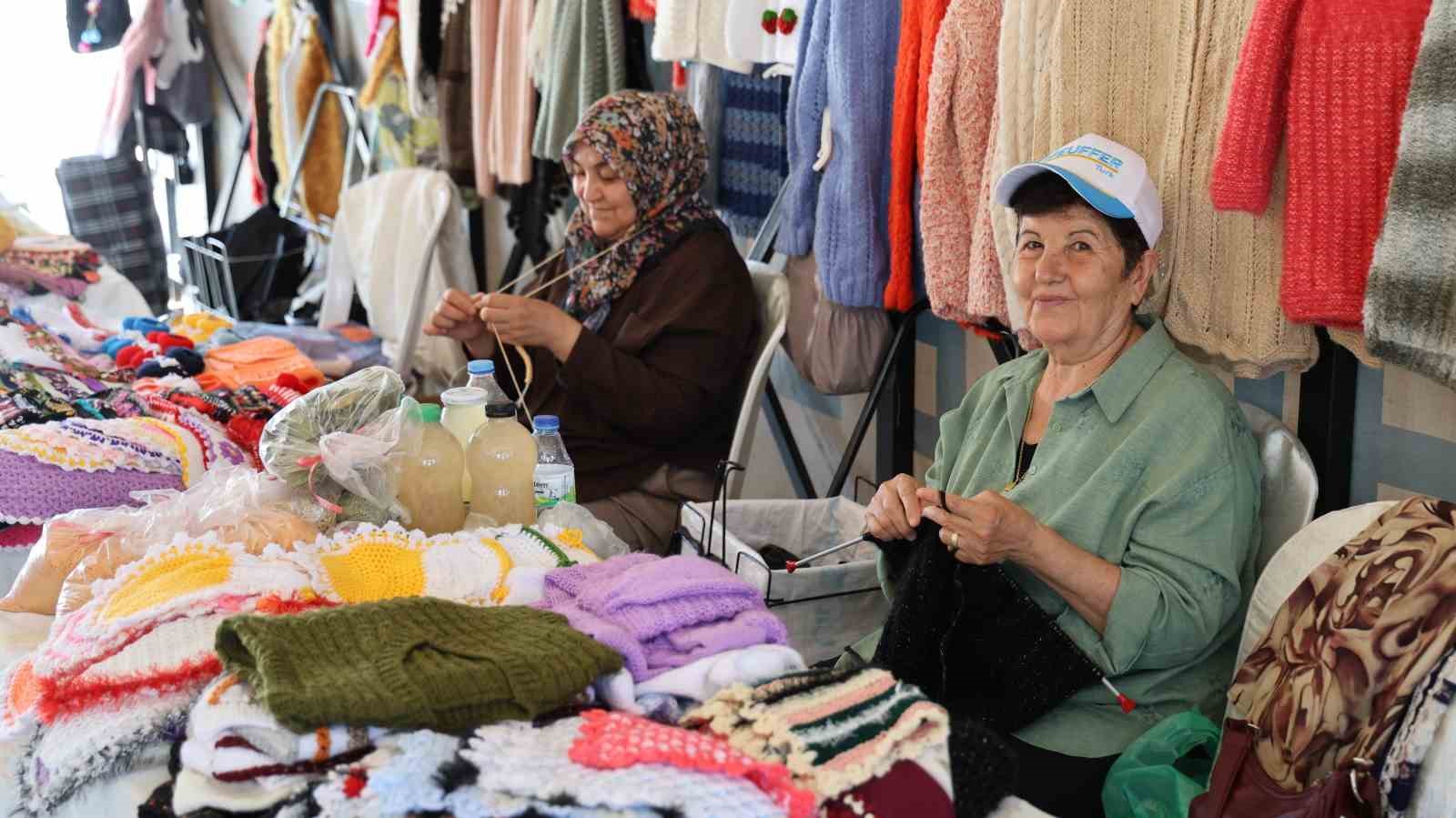Kırşehirli kadınlar el emeği ürünlerini kazanca dönüştürüyor