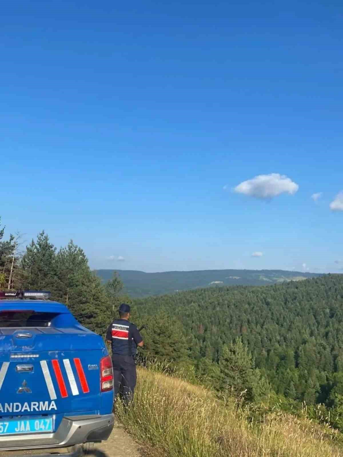 Sinop’ta jandarma ekipleri orman yangınlarına karşı teyakkuzda