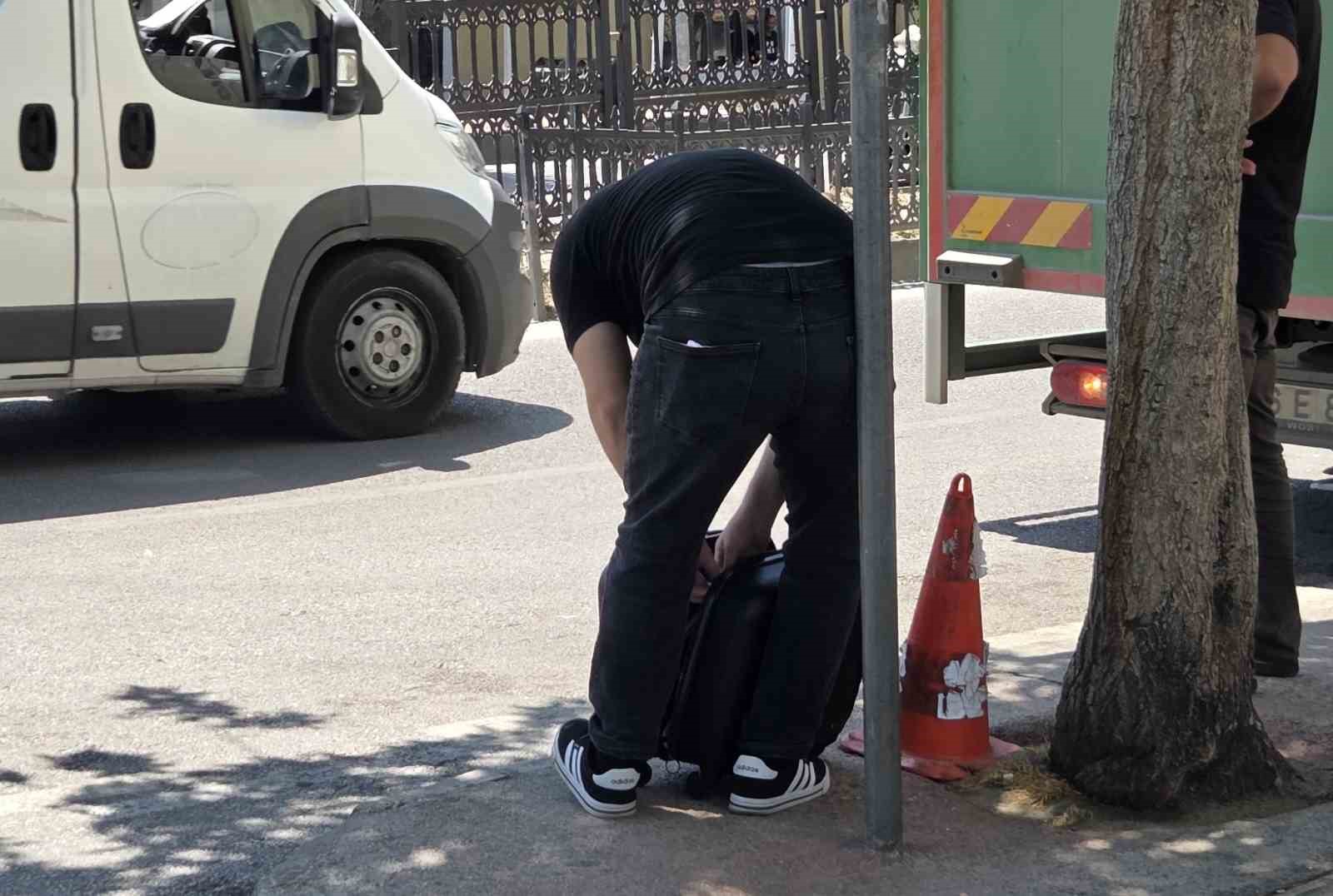 Samsun’da şüpheli valiz paniği