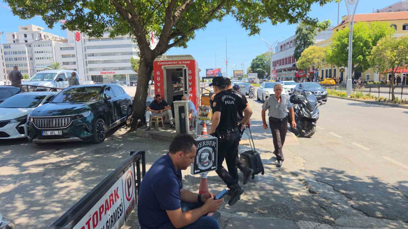 Samsun’da şüpheli valiz paniği