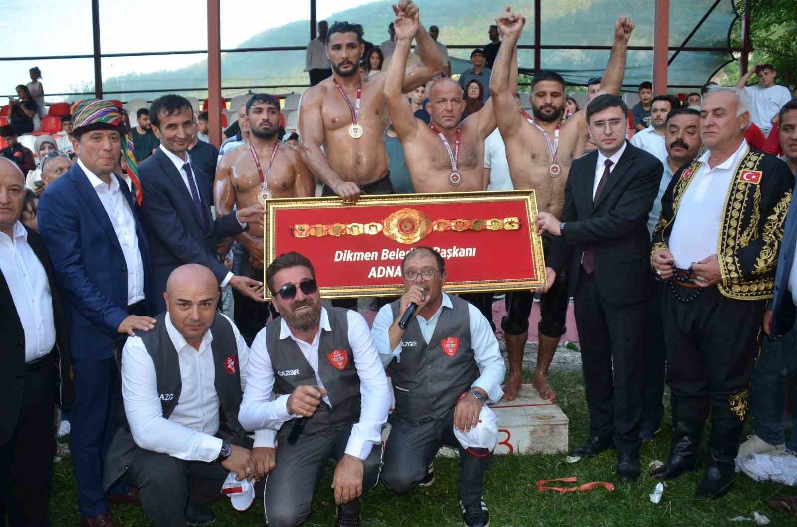 Karadeniz’in Kırkpınarı’nda altın kemer Mustafa Taş’ın