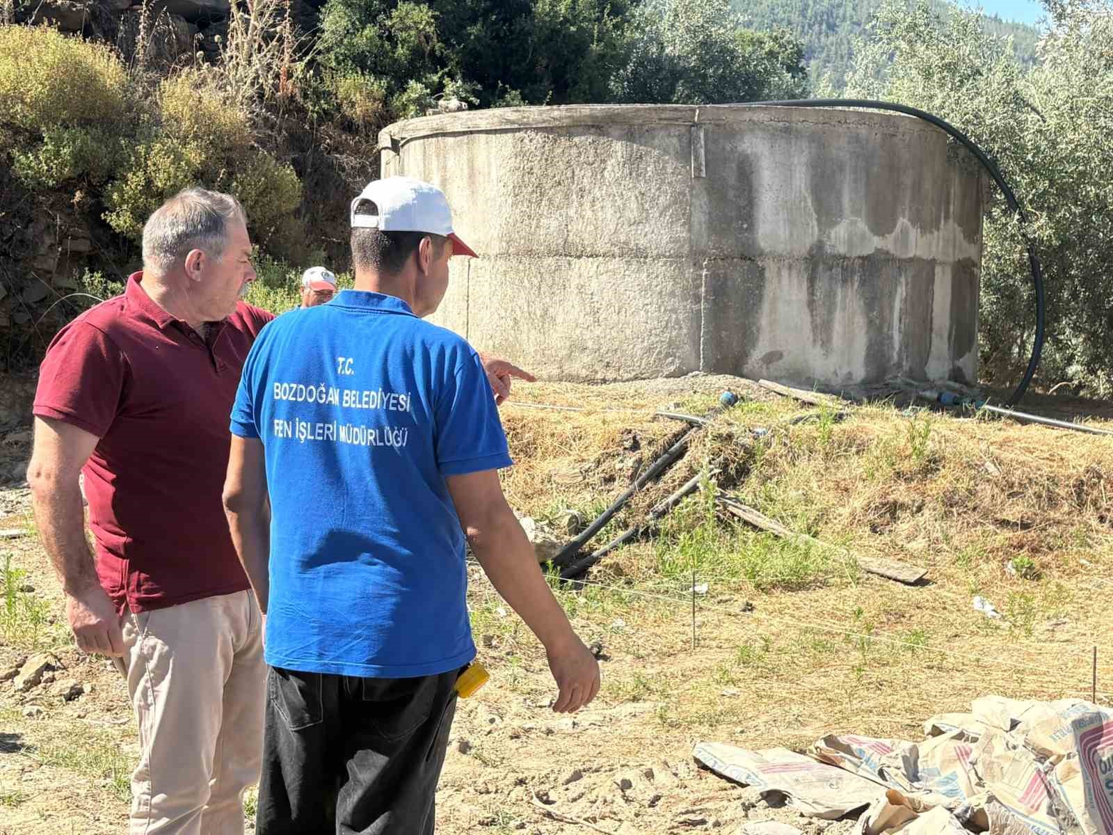 Bozdoğan’daki çalışmalar yerinde incelendi