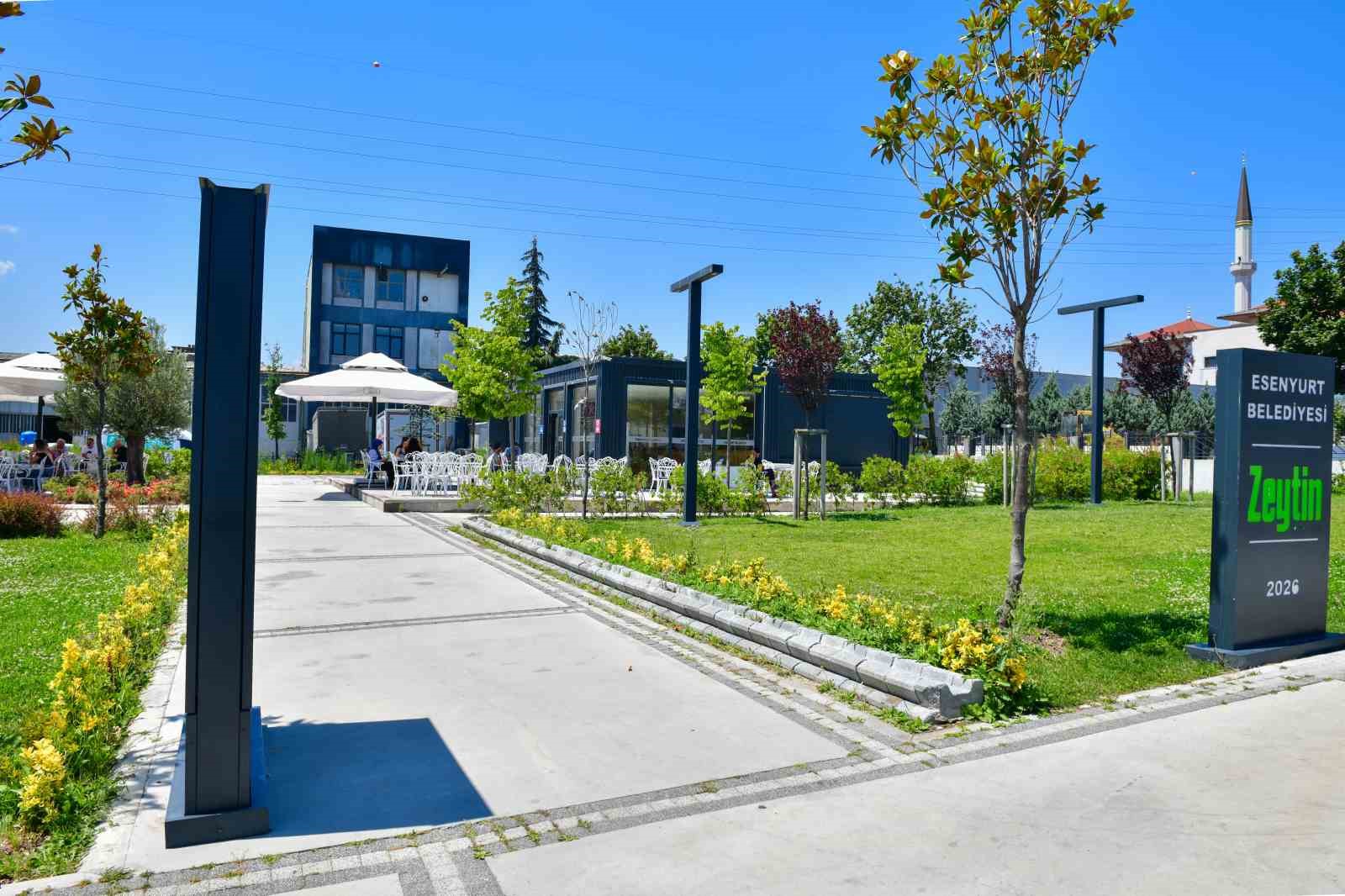 Esenyurt’un yeni buluşma noktası: Zeytin Sosyal Tesisi vatandaşlarını bekliyor
