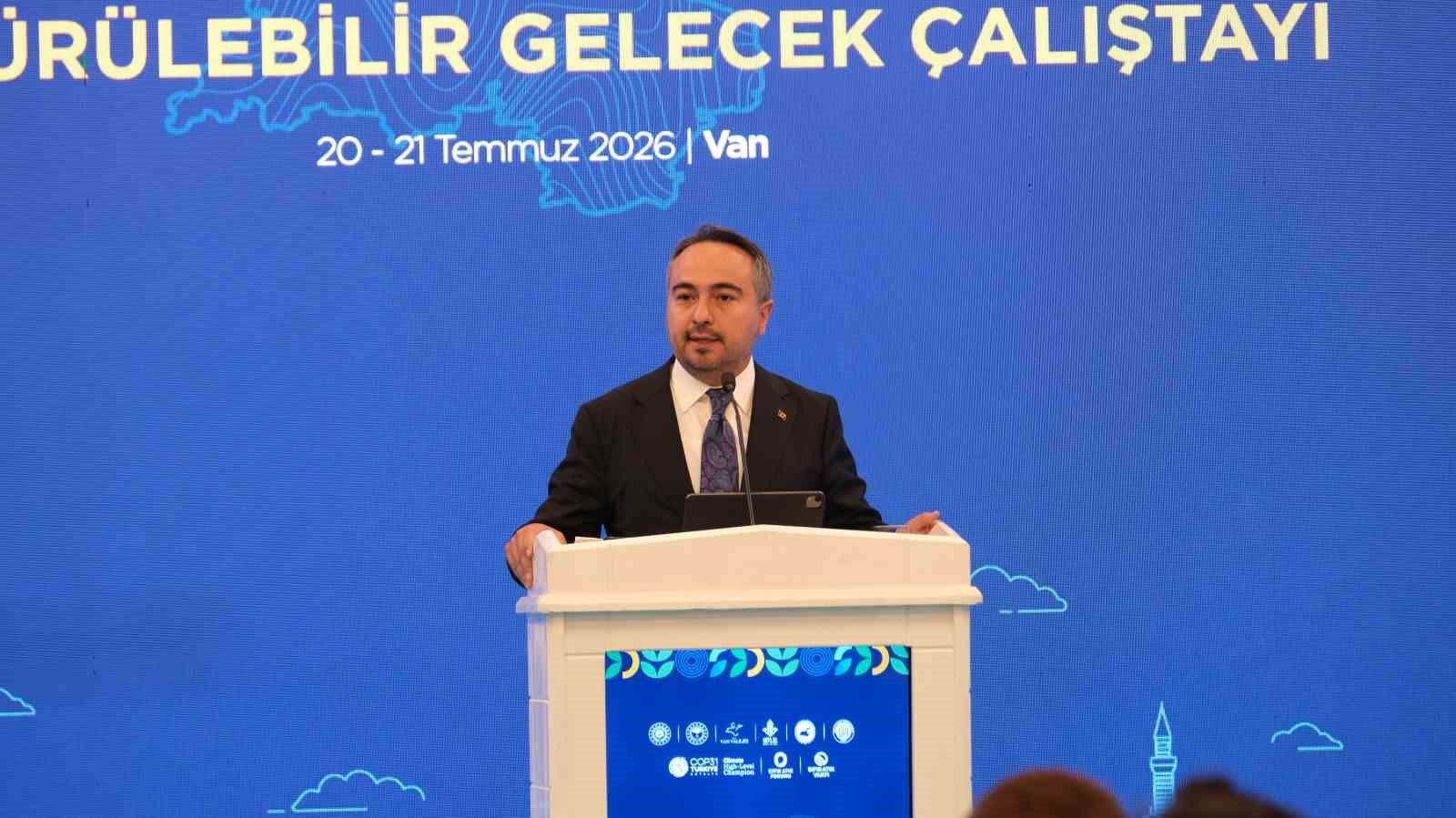 Bakan Yardımcısı Burak Demiralp: 