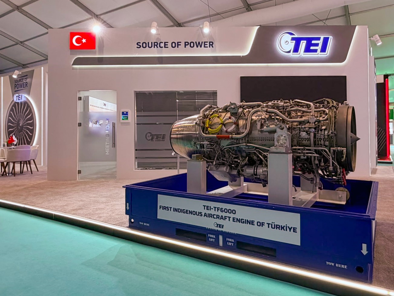 TEI, Türkiye’nin havacılık motorlarıyla Farnborough Havacılık Fuarı’nda