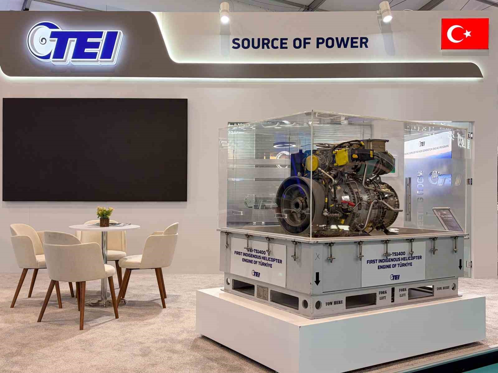 TEI, Türkiye’nin havacılık motorlarıyla Farnborough Havacılık Fuarı’nda