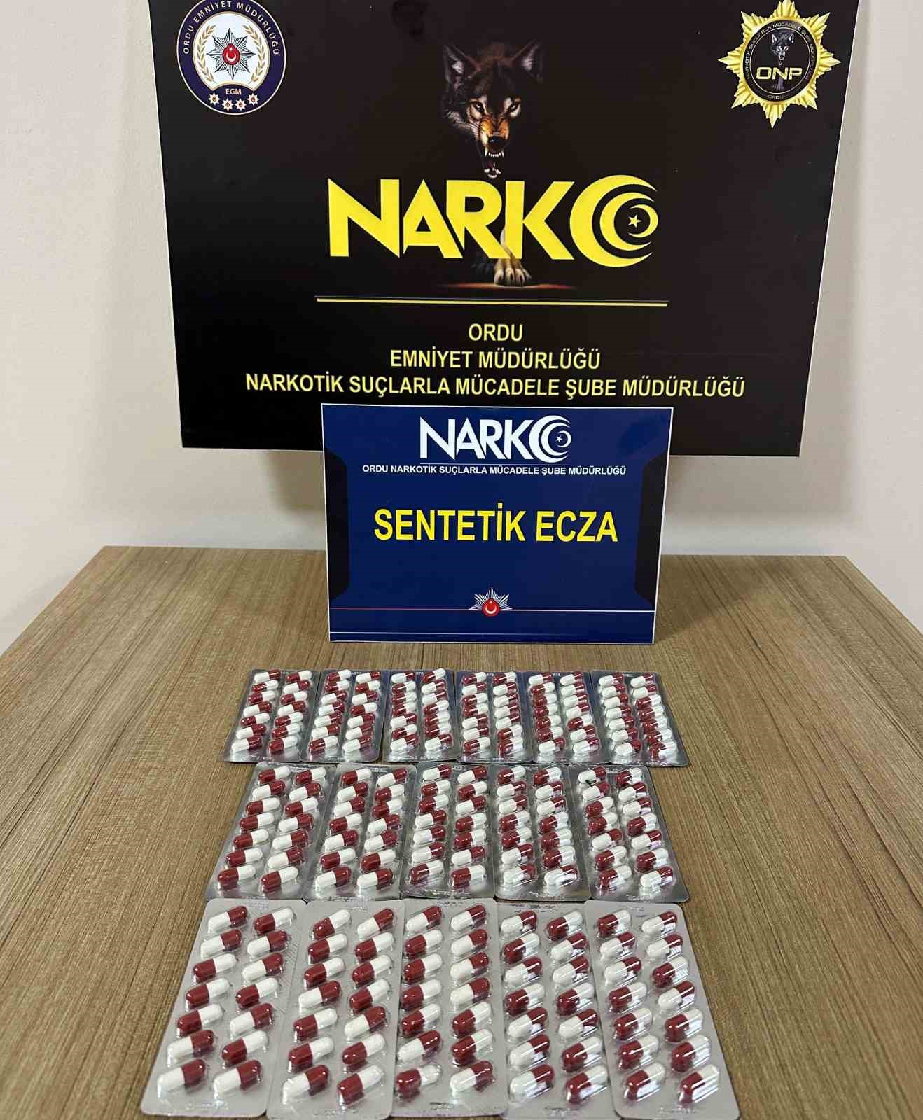 Ordu’da uyuşturucu operasyonlarında 4 tutuklama