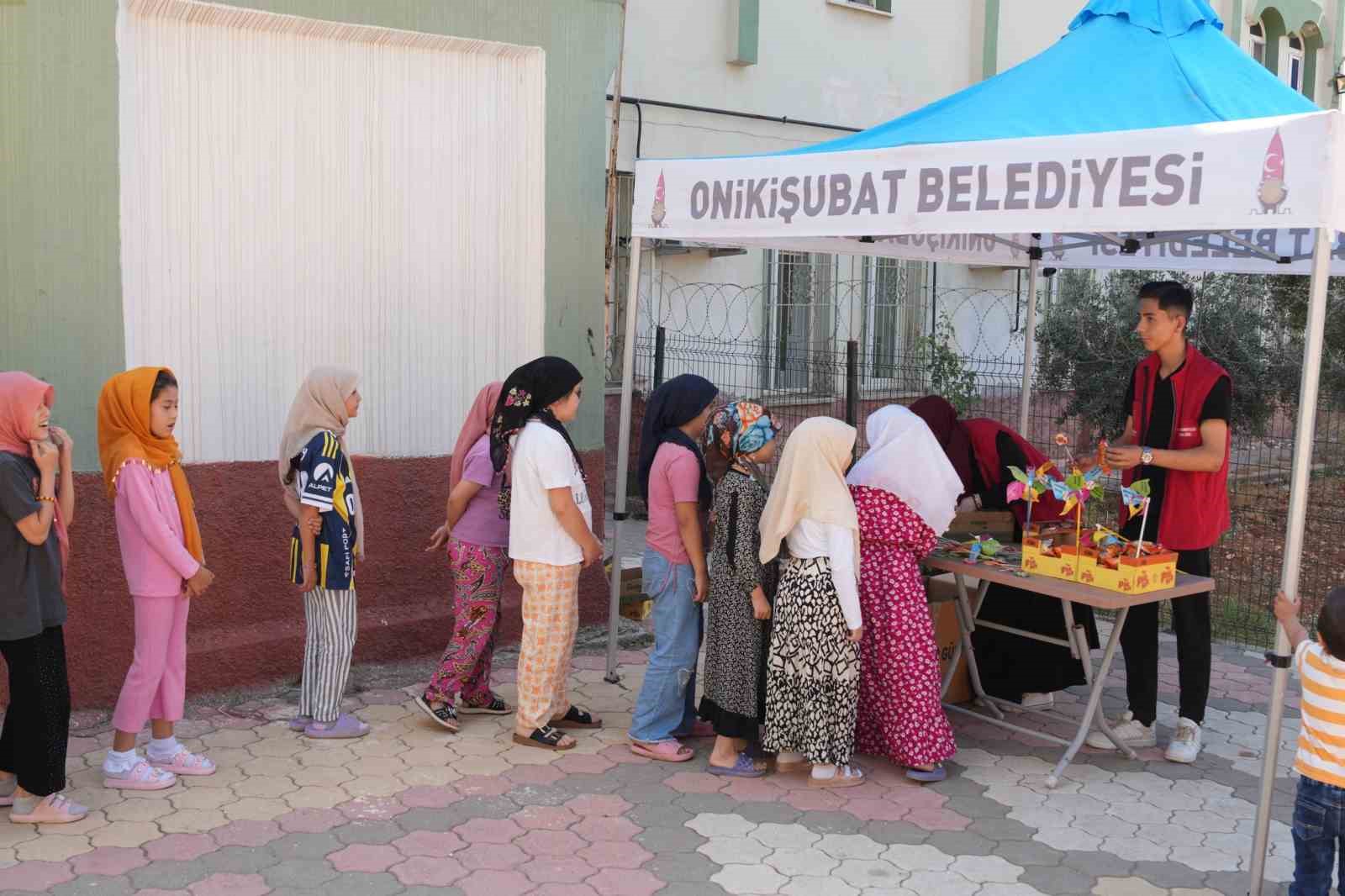 Onikişubat Belediyesi’nden yaz Kur’an kurslarına anlamlı destek