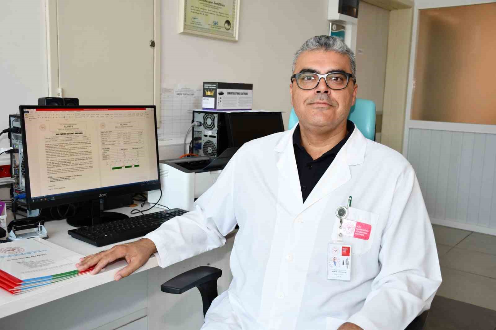 Alanya Eğitim ve Araştırma Hastanesi Uyku Merkezi’nden uluslararası başarı