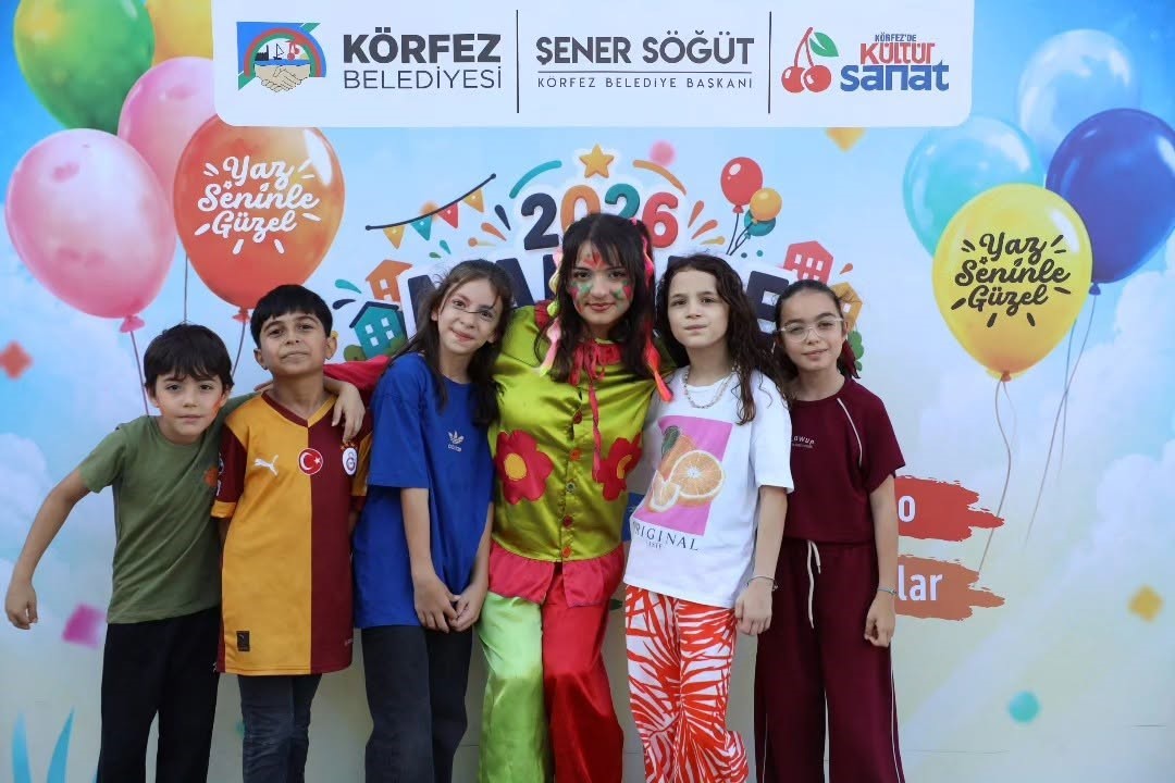 Körfez’de çocukların şenlik heyecanı