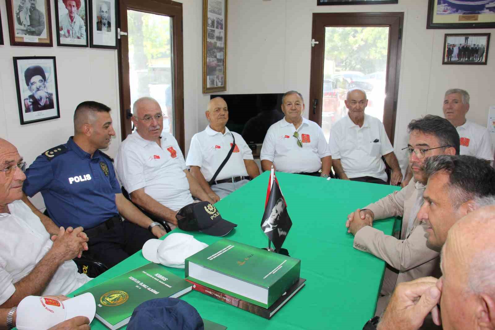 Marmaris’te Kıbrıs Gazileri: "Yine çağrılsa vatan için göreve hazırız"