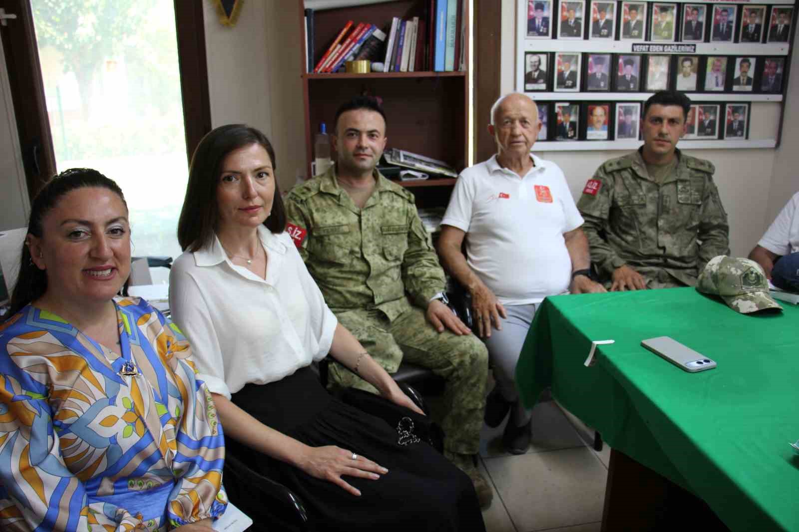Marmaris’te Kıbrıs Gazileri: "Yine çağrılsa vatan için göreve hazırız"