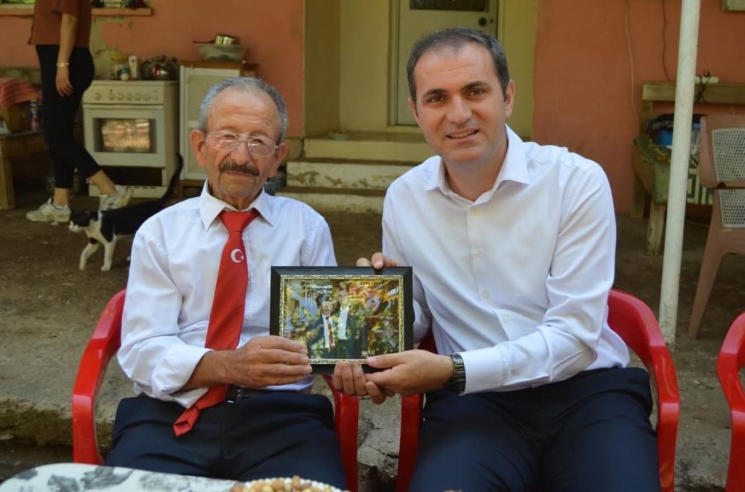 Kaymakam Murat Mete’den Kıbrıs Gazilerine anlamlı ziyaret