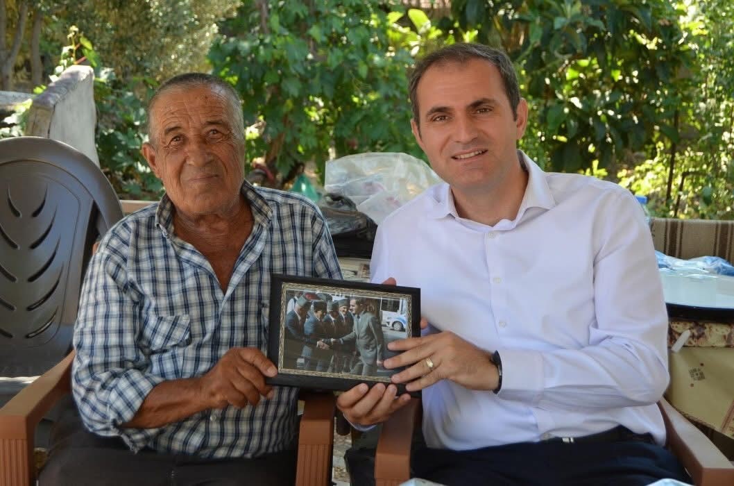Kaymakam Murat Mete’den Kıbrıs Gazilerine anlamlı ziyaret