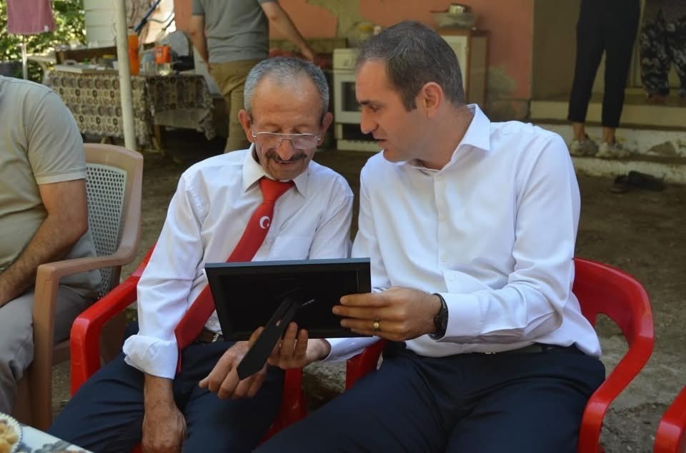 Kaymakam Murat Mete’den Kıbrıs Gazilerine anlamlı ziyaret