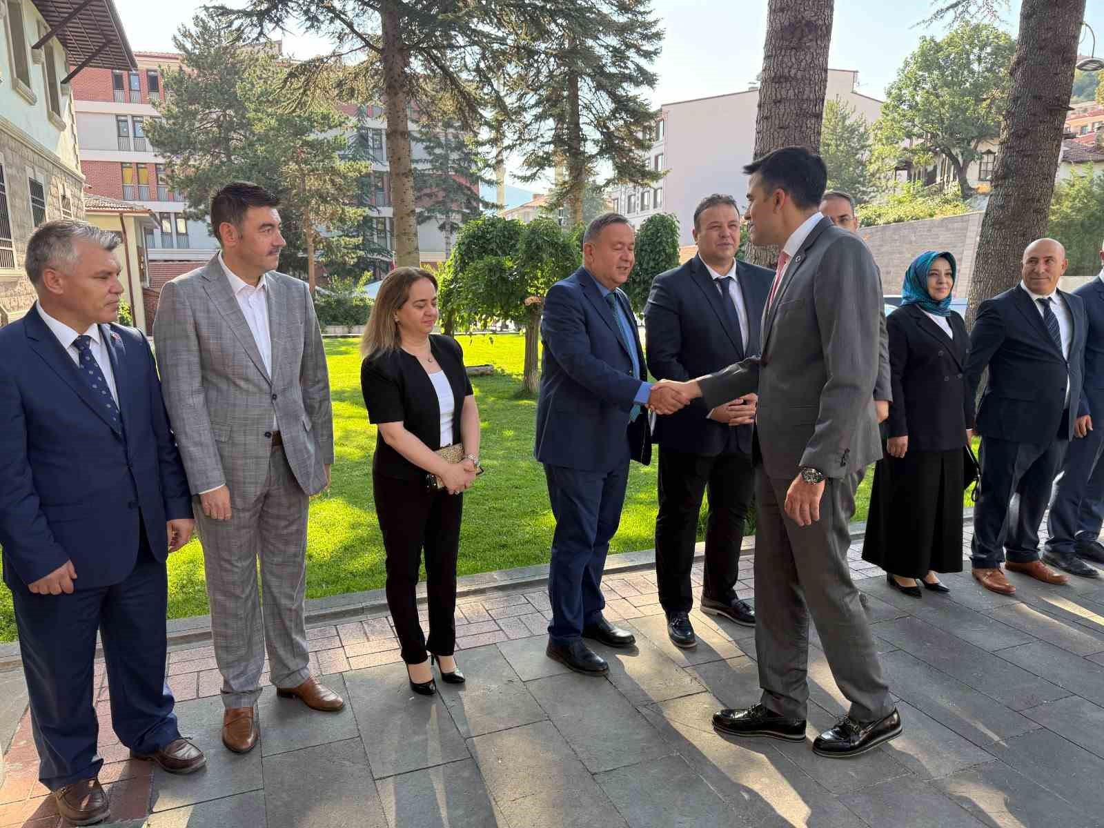 Kızılcahamam Kaymakamı Erdem görevine başladı