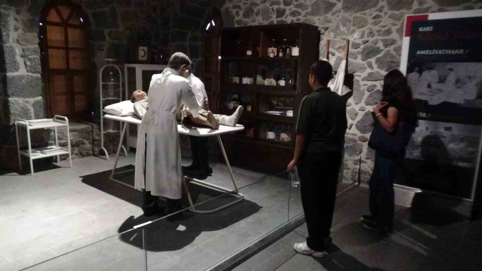 Kars’ta tarihe dokunan müze: Kafkas Cephesi’nin acıları ve kahramanlığı ziyaretçileri derinden etkiliyor