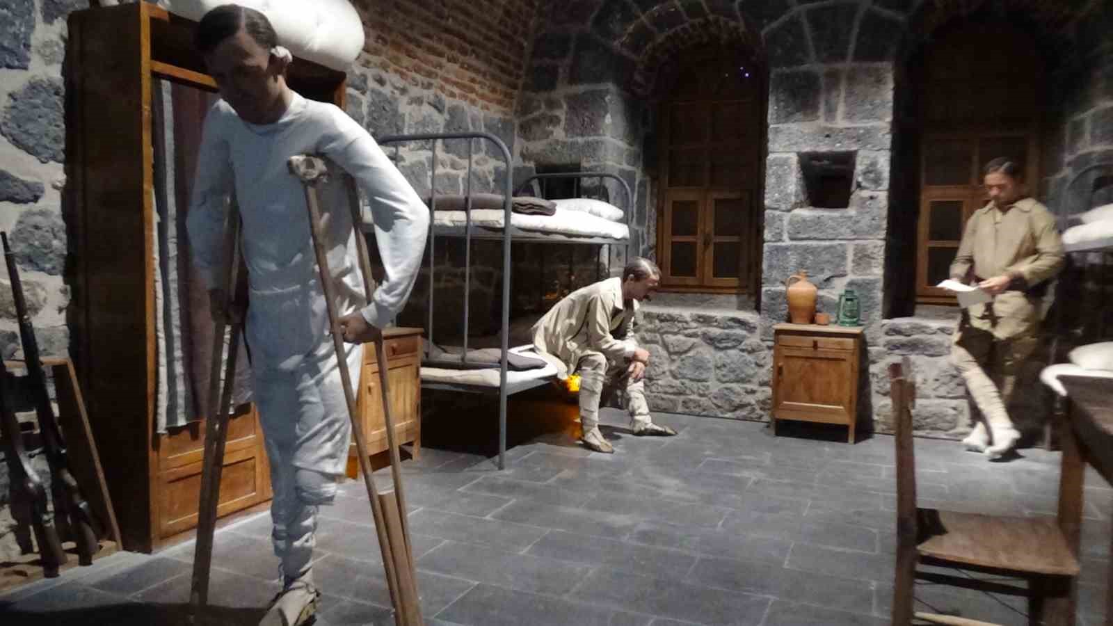 Kars’ta tarihe dokunan müze: Kafkas Cephesi’nin acıları ve kahramanlığı ziyaretçileri derinden etkiliyor
