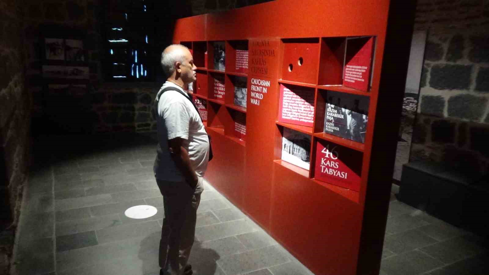 Kars’ta tarihe dokunan müze: Kafkas Cephesi’nin acıları ve kahramanlığı ziyaretçileri derinden etkiliyor