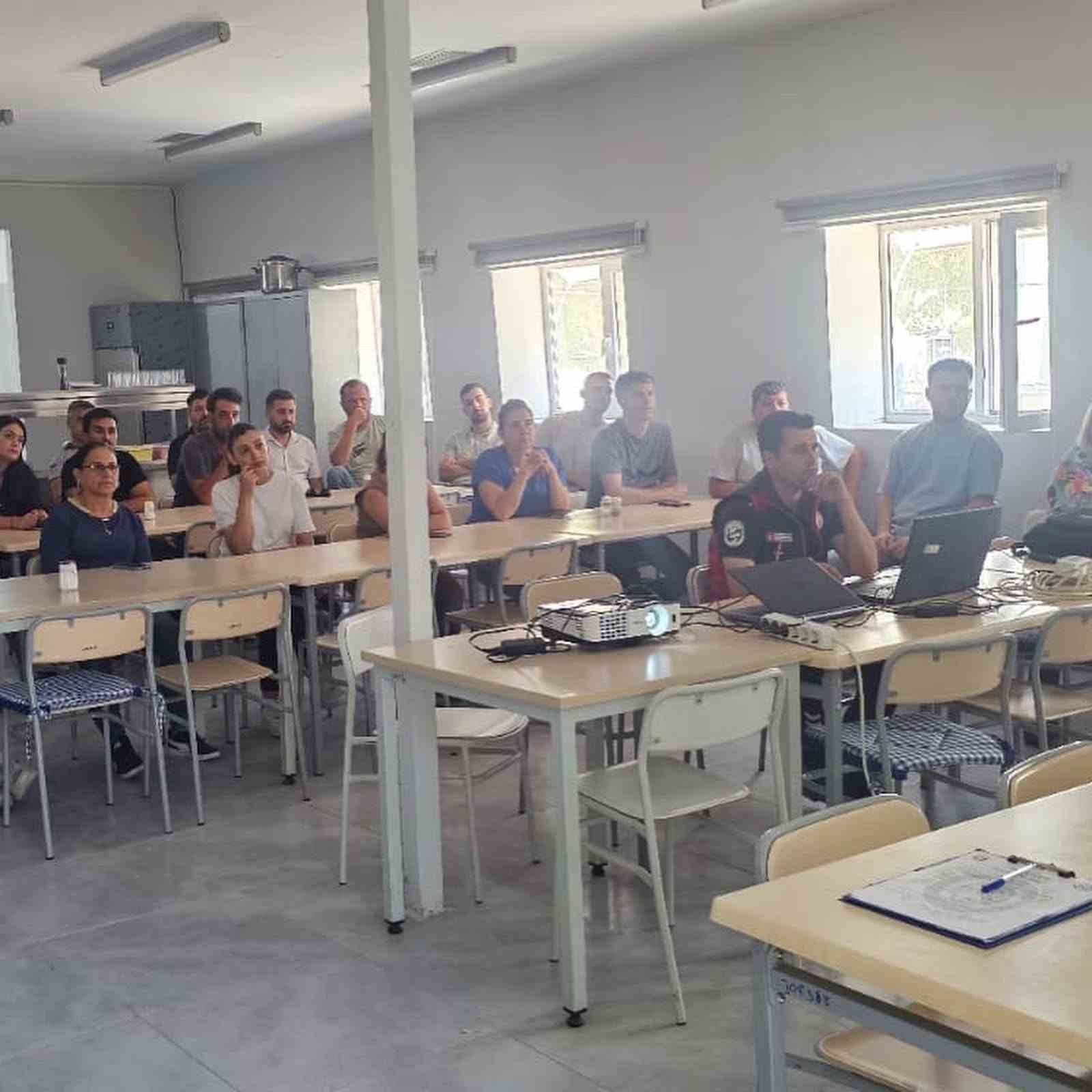 Hatay Arkeoloji Müzesi’nde yangın eğitimi ve tatbikatı gerçekleştirildi