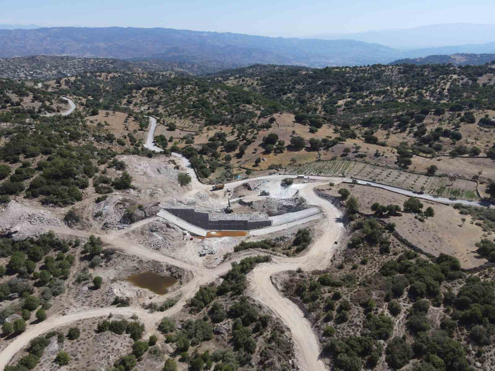 Umcular Göleti projesinde çalışmalar hız kesmiyor