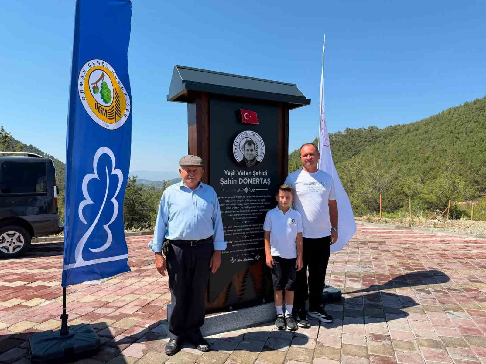 Yeşil vatan şehidinin adı Yuntdağı’nda ölümsüzleştirildi