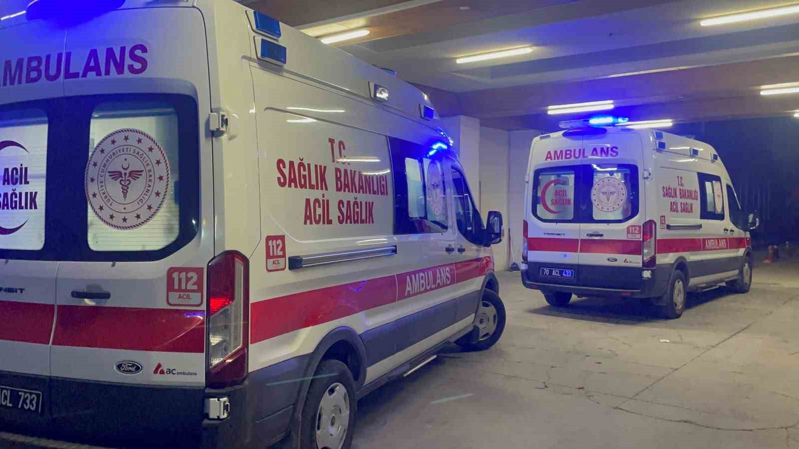 Karaman’da araca silahlı saldırı: 1 yaralı