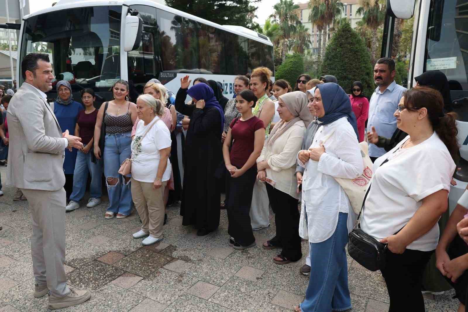 Akdenizli anne ve kızları Kapızlı Gençlik Kampında buluştu