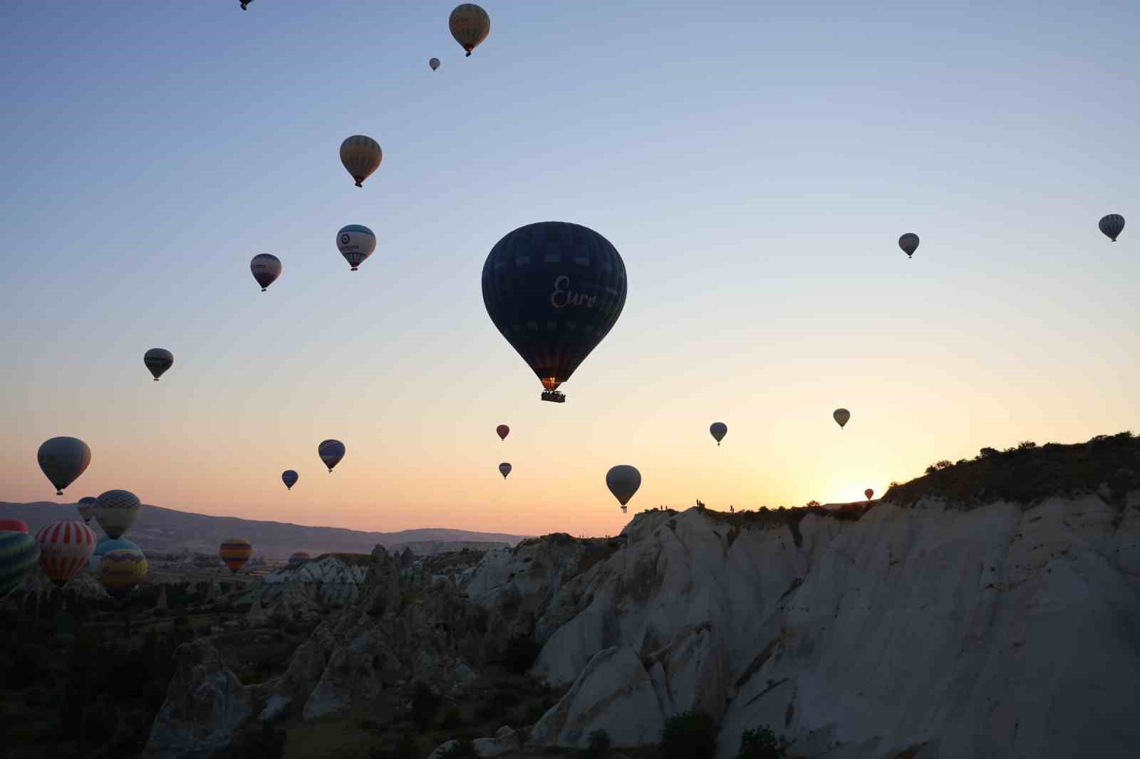 6 ayda 306 bin turist Kapadokya’yı kuş bakışı izledi