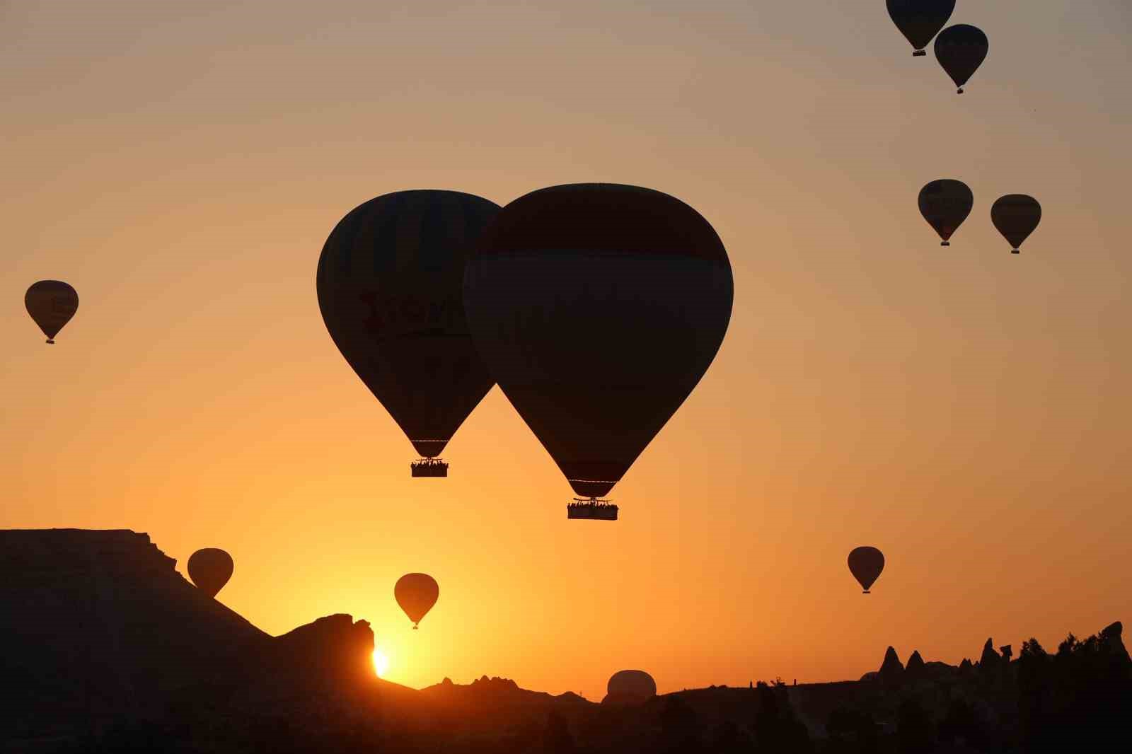 6 ayda 306 bin turist Kapadokya’yı kuş bakışı izledi