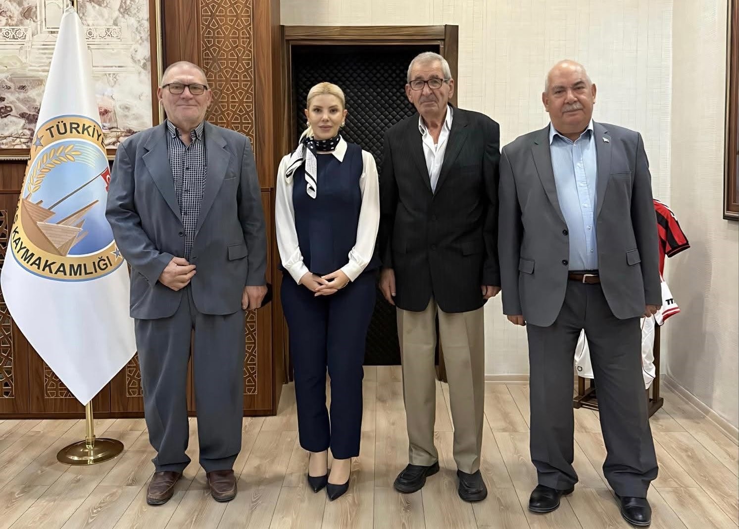 Kıbrıs gazilerinden Kaymakam Yıldırım’a anlamlı ziyaret