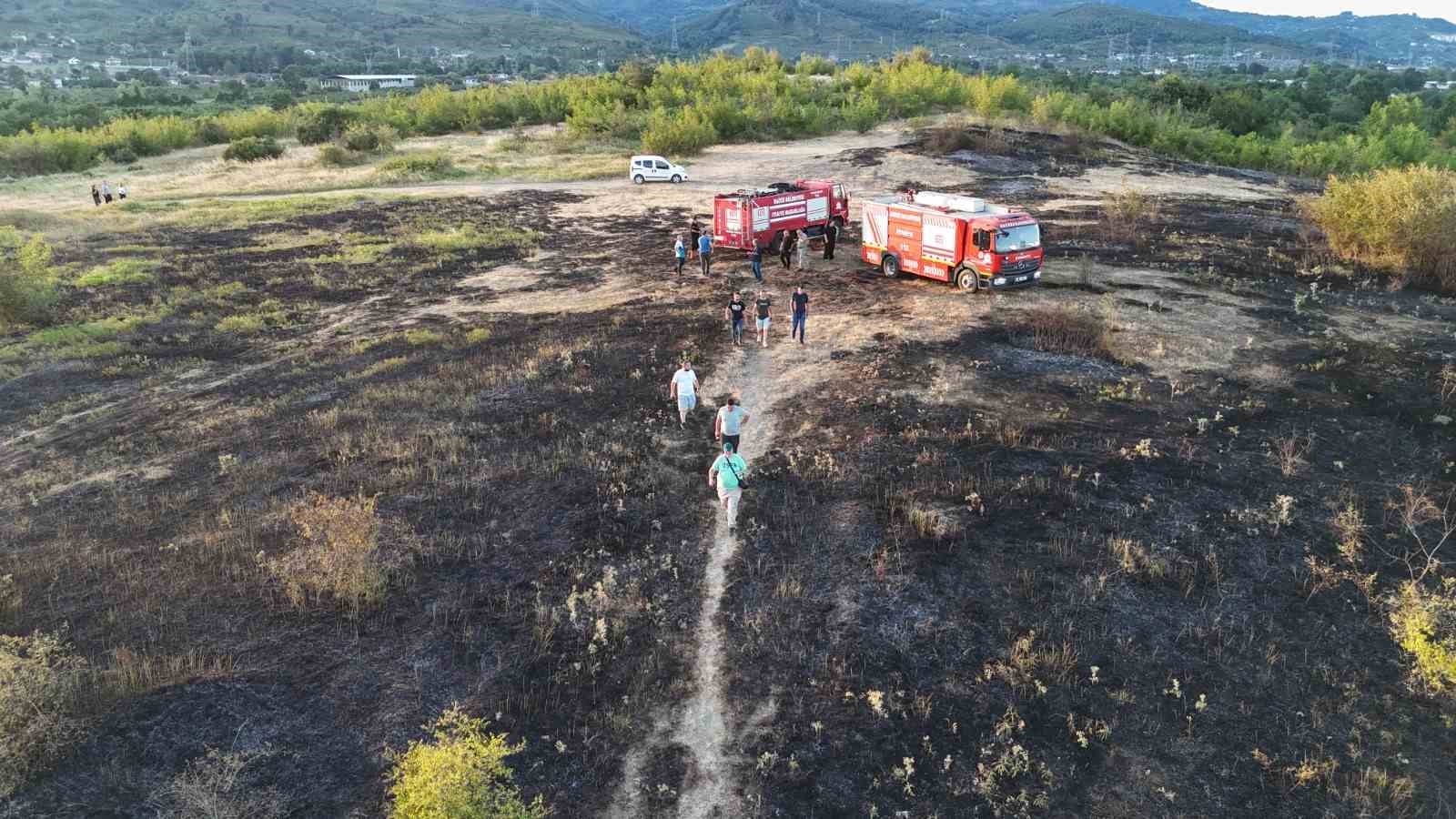 Düzce İtfaiyesi 3 ayda 300 anız yangınına müdahale etti