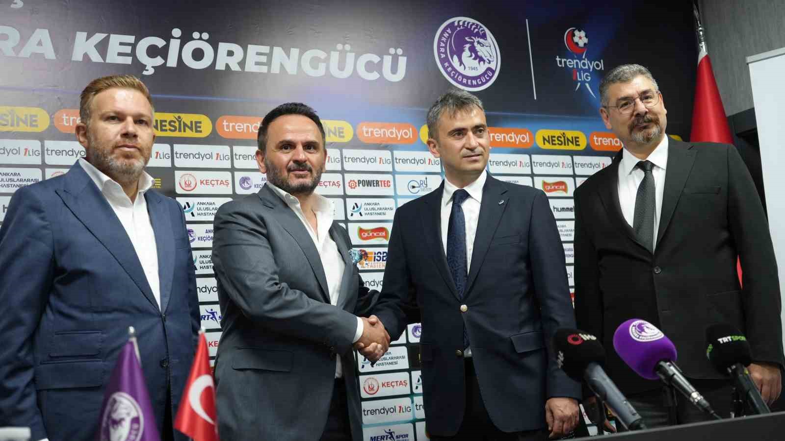 Sedat Tahiroğlu: "Süper Lig’de olmayı düşünüyoruz"