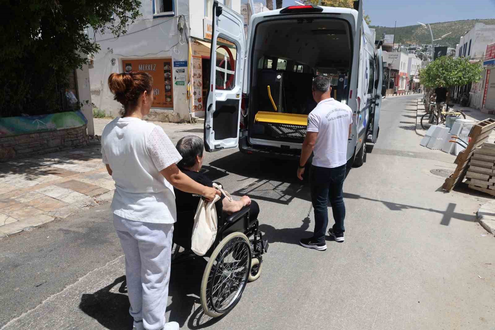 Bodrum Belediyesi’nden sağlık desteği