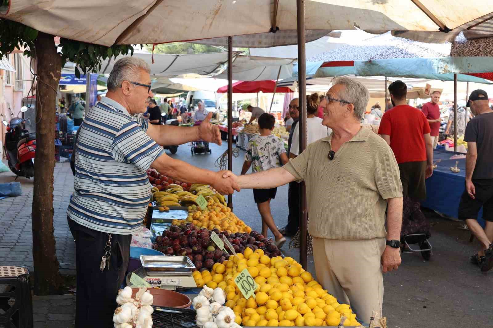 Nazilli Belediyesi Köylü Pazarı için çalışma başlattı