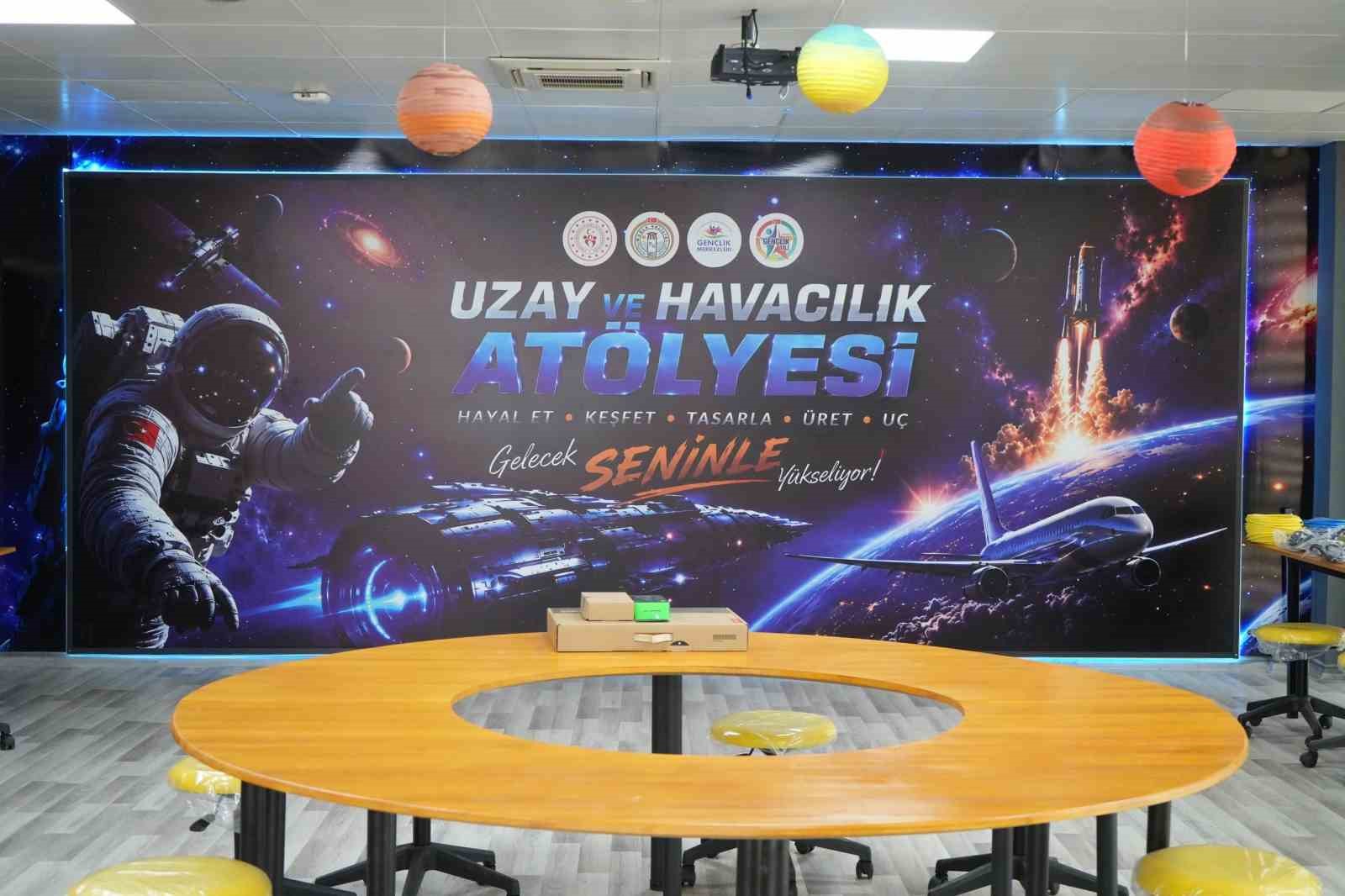 Muğla Gençlik Merkezi uzay ve havacılık atölyesi kapılarını açıyor